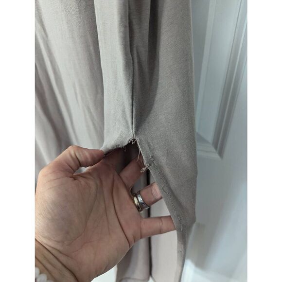 Aritzia The Group by Babaton Evelina Dress size 1X beige midi racer tank dress - Picture 6 of 9